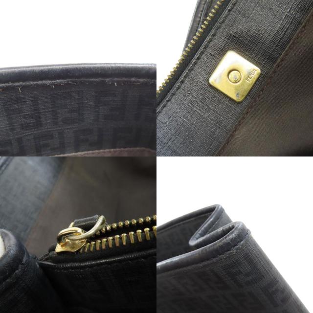 FENDI フェンディ ズッキーノ柄 トートバッグ PVC レディース