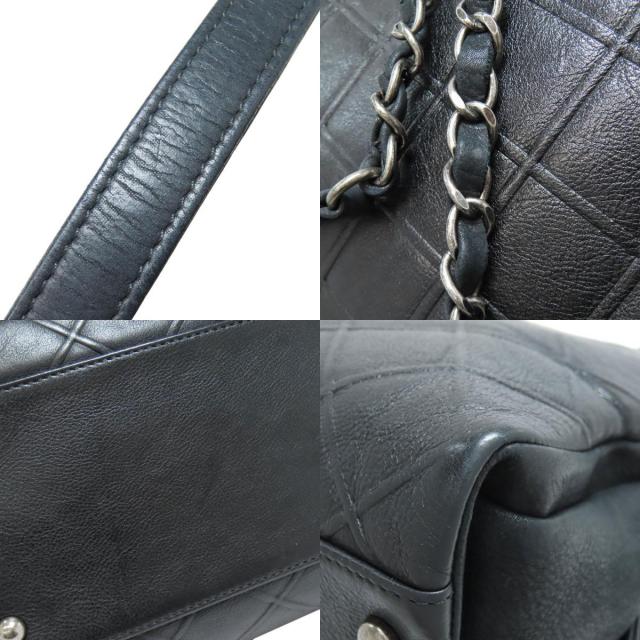 シャネル ハンドバッグ チェーンショルダー ココマーク シルバー金具