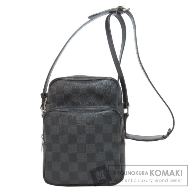 ルイヴィトン LOUIS VUITTON N41446  グラフィットレム  ショルダーバッグ ダミエキャンバス 中古 LOUIS VUITTON ルイヴィトン N41446 レム ショルダーバッグ ダミエ