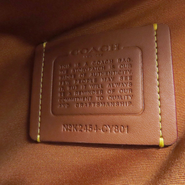 COACH コーチ CY801 ドミニク スリング ボディバッグ PVC レディース