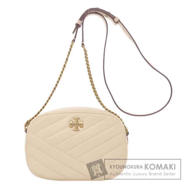 Lokahi　美品トリーバーチのレザーショルダーバッグ 美品】Tory Burch トリーバーチ ブラック レザー ショルダー