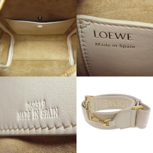 LOEWE ロエベ アマソナ16 スクエア 2WAY ハンドバッグ カーフ