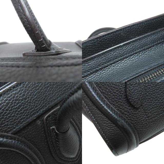 CELINE ラゲージナノ CELINE セリーヌ ラゲージナノ 2WAY ハンドバッグ レザー