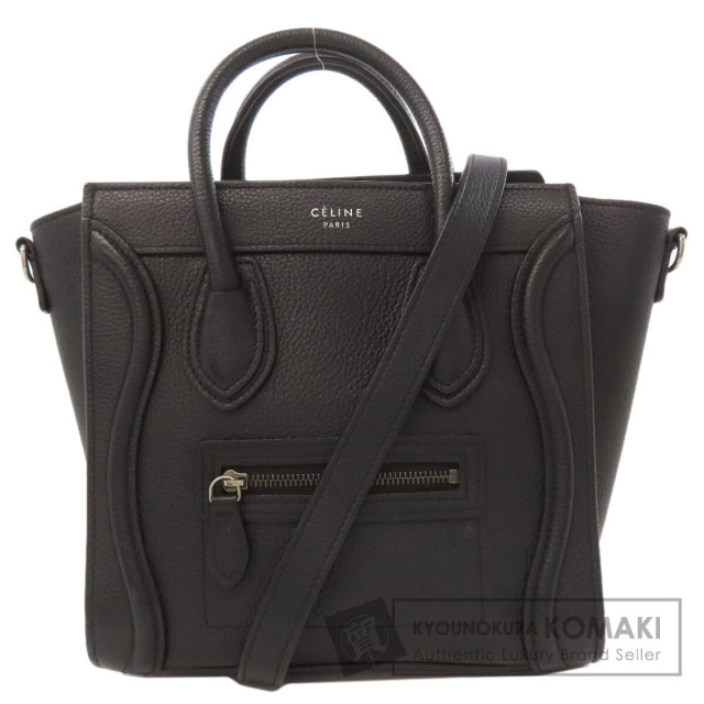 【タイムセール】CELINE セリーヌラゲージ ナノスリ 2way ハンドバッグ CELINE セリーヌ ハンドバッグ 2WAY/LUGGAGE Nano ラゲージ ナノ