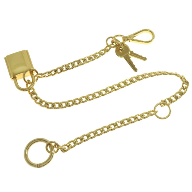 MIUMIU ミュウミュウ バッグチャーム 鍵 カデナモチーフ キーホルダー