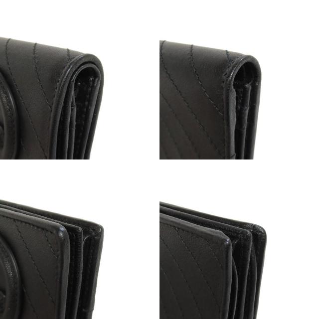 GUCCI グッチ 760317 ブロンディ 二つ折り財布（小銭入れあり） カーフ  