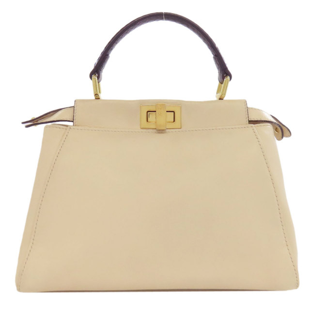 美品 FENDI フェンディ ピーカブー モンスター ビジネスバッグ 2way 極美品 FENDI フェンディ ピーカブー モンスター ビジネスバッグ