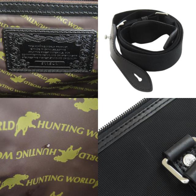 ハンティングワールド 2WAY ⭐︎ ボストンバッグ ベンツコラボ ブラック 黒 HUNTING WORLD ハンティングワールド ベンツコラボ 2WAY