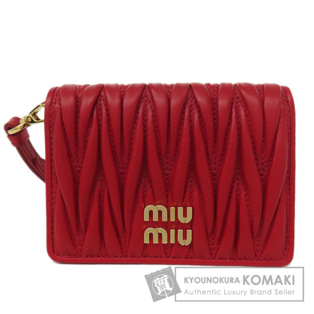 MIUMIU マテラッセ　アクセサリーポーチ 楽天市場】【秋Sale】ミュウミュウ MIUMIU ポーチ マテラッセ
