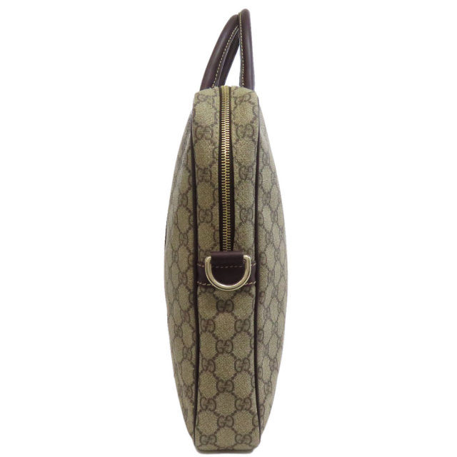 GUCCI グッチ 201480 GGスプリーム ビジネスバッグ PVC メンズ