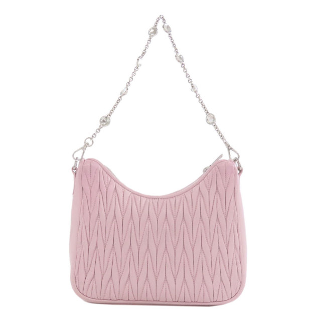 miumiu マトラッセ　ハンドバッグ MIUMIU ミュウミュウ マテラッセ 2WAY ハンドバッグ カーフ