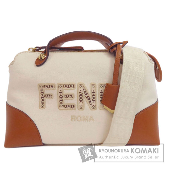FENDI フェンディ ズッカ柄 2WAY ショルダーバッグ キャンバス
