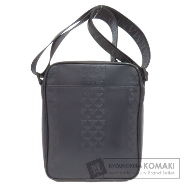 MCM エムシーエム ロゴデザイン ショルダーバッグ レザー