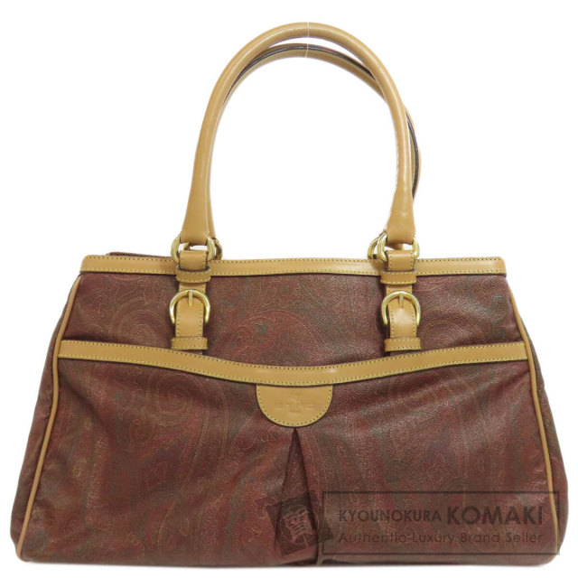 ETRO エトロ ペイズリー柄 トートバッグ PVC レディース [中古