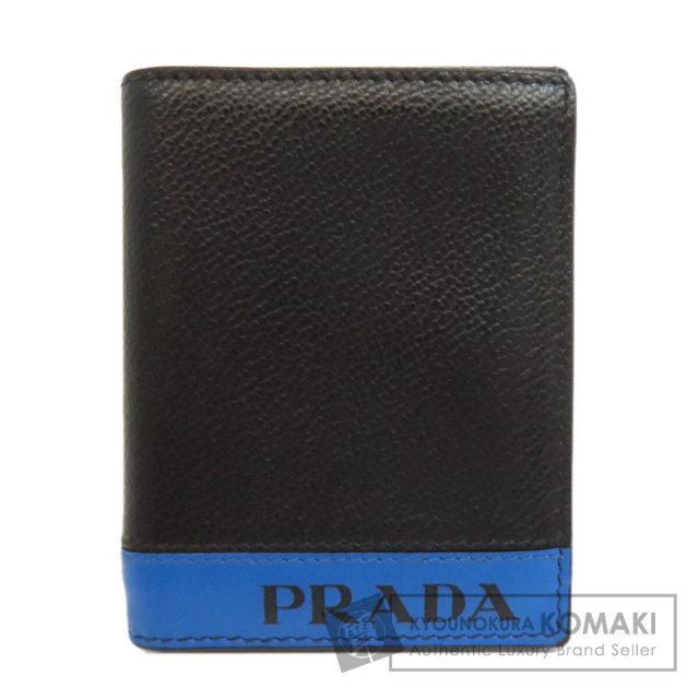 PRADA プラダ ロゴ カードケース レザー レディース [中古] ブランド京  