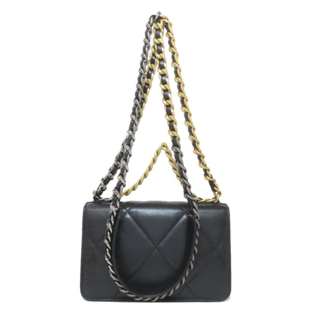 CHANEL シャネル チェーンウォレット ゴールド金具 シルバー金具 長