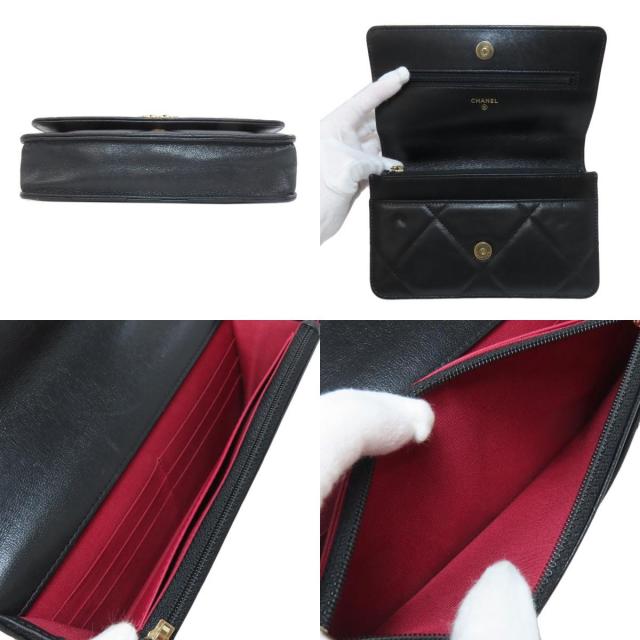 CHANEL シャネル チェーンウォレット ゴールド金具 シルバー金具 長