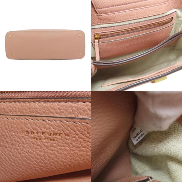 Tory Burch トリーバーチ ロゴ 2WAY ハンドバッグ レザー