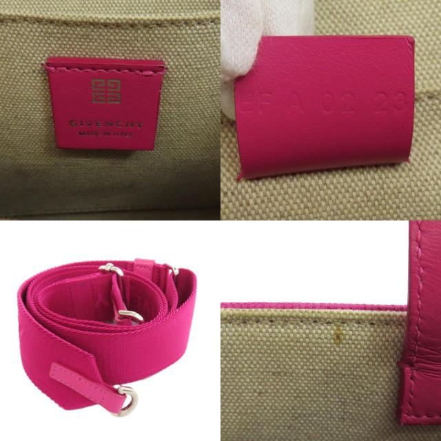 GIVENCHY ジバンシー 2WAY ハンドバッグ キャンバス レディース [中古