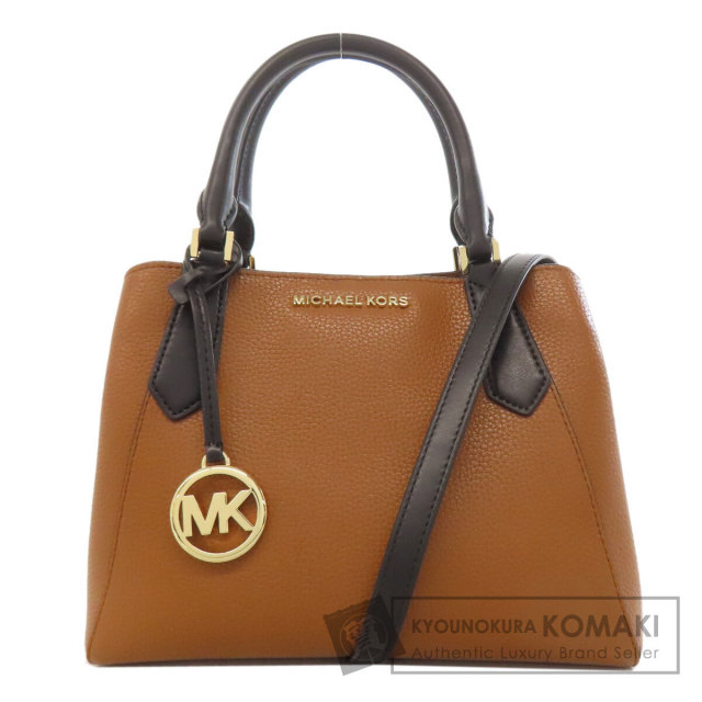新品　MICHAEL KORS マイケルコース　ハンドバッグ　WILMAブラウン マイケルコース MICHAEL KORS バック （ブラウン
