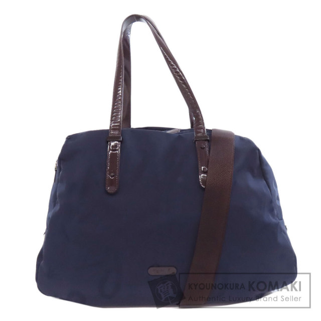 【美品】PORTER トートバッグ　ランチバッグ　ナイロン　黒　白ロゴ PORTER ポーター ロゴ トートバッグ ナイロン素材 レディース