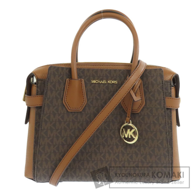 MICHAEL KORS MKシグネチャーハンドバッグ 新品未使用 MICHAEL KORS ハンドバッグ HAMILTON サッチェル スモール - MK