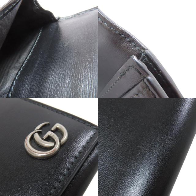 GUCCI グッチ 665453 GGマーモント カードケース カーフ レディース  