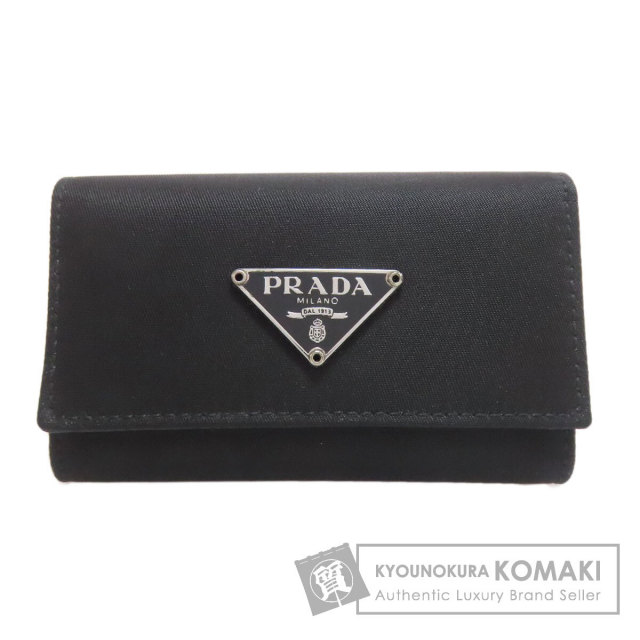 PRADA プラダ 2M0223 ロゴ刻印 キーケース レザー ユニセックス