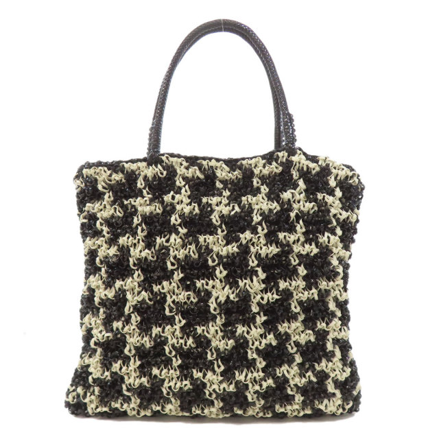 【1時間限定価格】ANTEPRIMA ハンドバッグ ANTEPRIMA アンテプリマ 千鳥格子柄 ハンドバッグ PVC