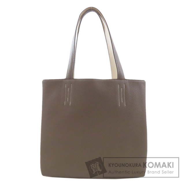 HERMES エルメス ランチ ワンショルダー トートバッグ カーフ