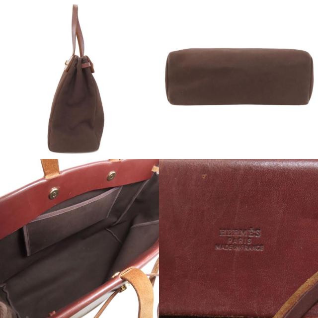 HERMES エルメス エールバッグ カバス ゴールド金具 トートバッグ