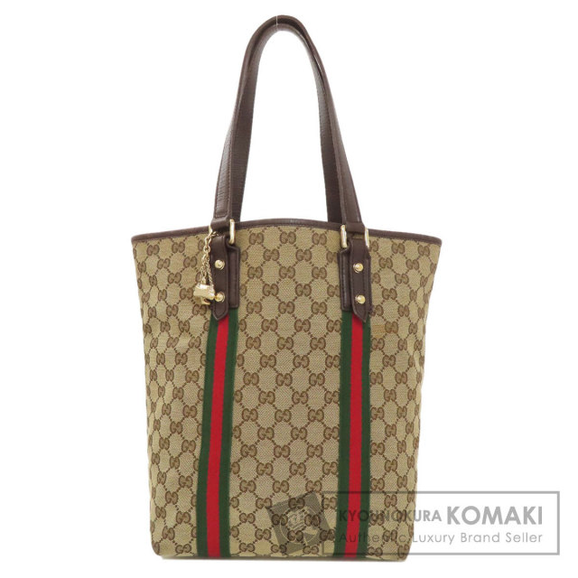 GUCCI グッチ 162899 GG シェリーライン トートバッグ キャンバス
