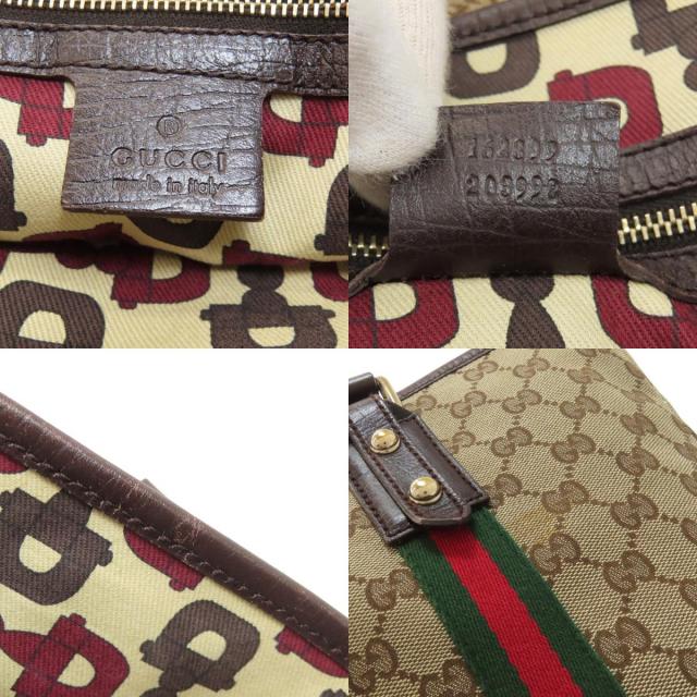 GUCCI グッチ 162899 GG シェリーライン トートバッグ キャンバス