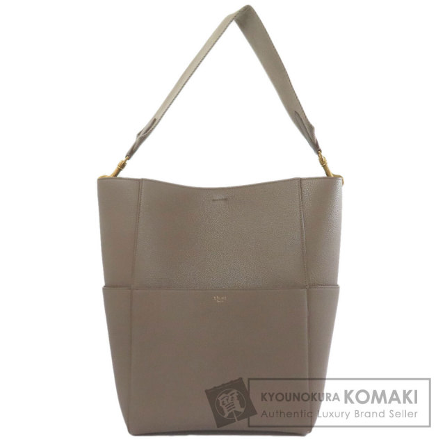 CELINE セリーヌ マカダム柄 トートバッグ PVC/レザー