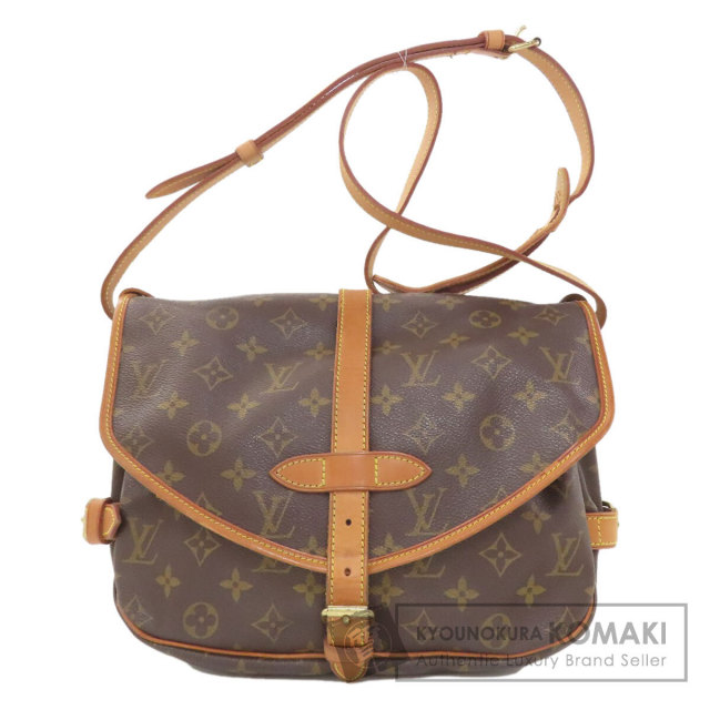 LOUIS VUITTON N42254 ソミュール35 モノグラム ショルダー LOUIS VUITTON ルイヴィトン M42254 ソミュール35 ショルダーバッグ