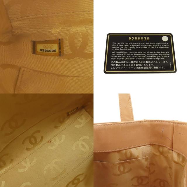 CHANEL シャネル A18126 ワイルドステッチ ゴールド金具 トートバッグ