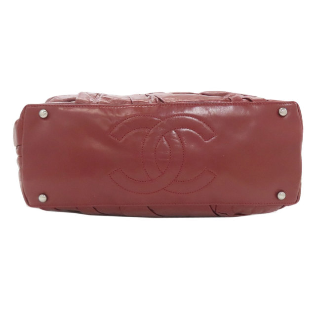 入手困難✨ シャネル CHANEL トートバッグ ココマーク スウェード 朱色 CHANEL】シャネル マトラッセ ココマーク トートバッグ A15688