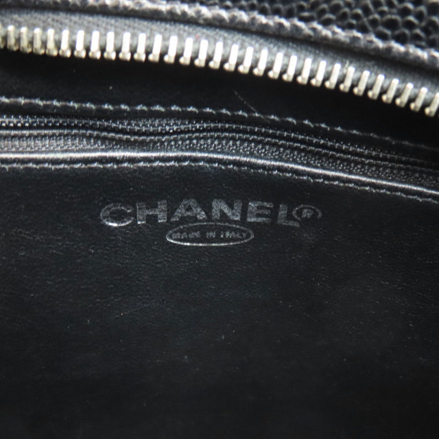 CHANEL シャネル 復刻トート シルバー金具 トートバッグ グレインド