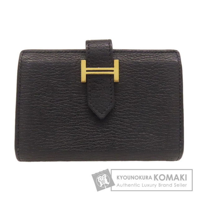 【極美品】HERMES エルメス ドゴン コインケース D刻印 シェーブル HERMES エルメス ドゴン シルバー金具 コインケース シェーブル