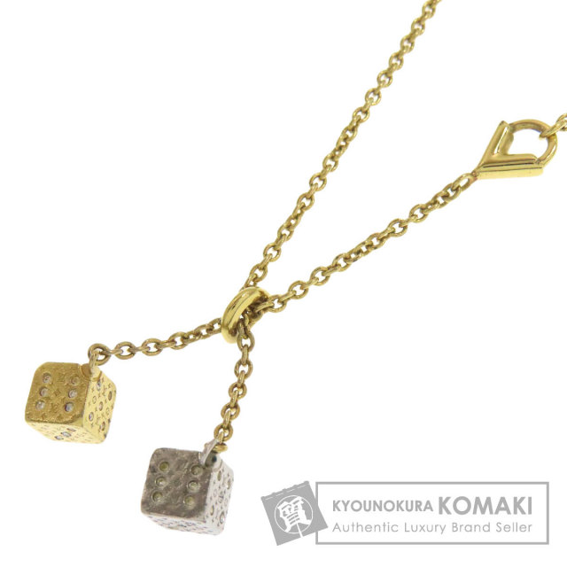 LOUIS VUITTON ルイヴィトン M69643 コリエ LtoV ネックレス 金属製