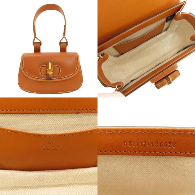 GUCCI グッチ 681137 バンブー 2WAY ヒップバッグ・ウエストバッグ