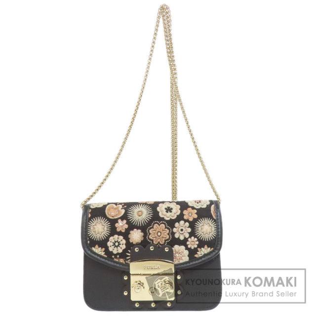 Furla フルラ ロゴ リュック・デイパック レザー レディース [中古