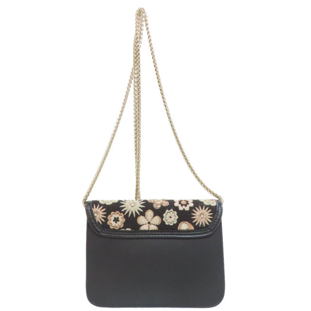 Furla フルラ フラワーモチーフ チェーンショルダー ショルダー