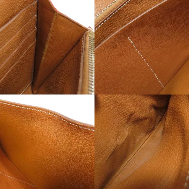 新品同様】エルメス ヴォーエプソン ゴールド ケリーウォレット 二