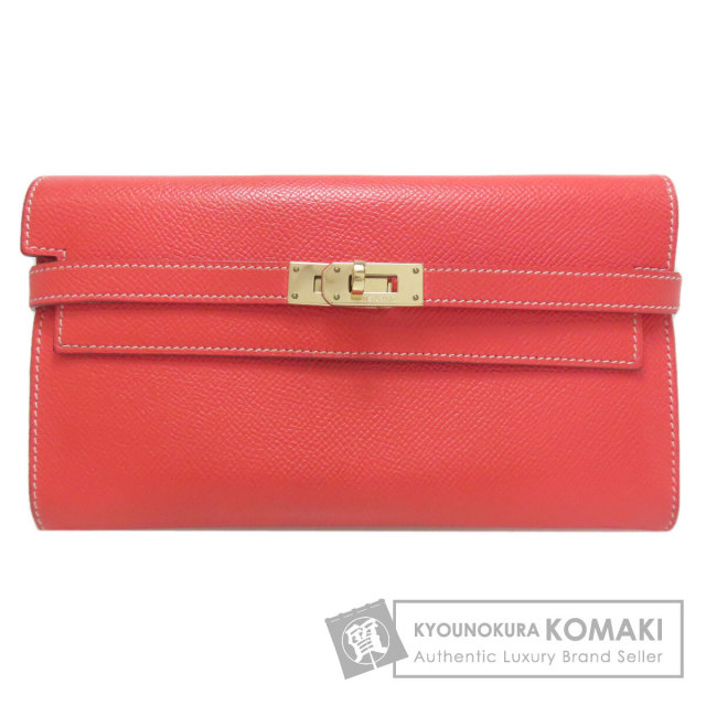 HERMES エルメス ケリーウォレット ゴールド金具 長財布（小銭入れあり  