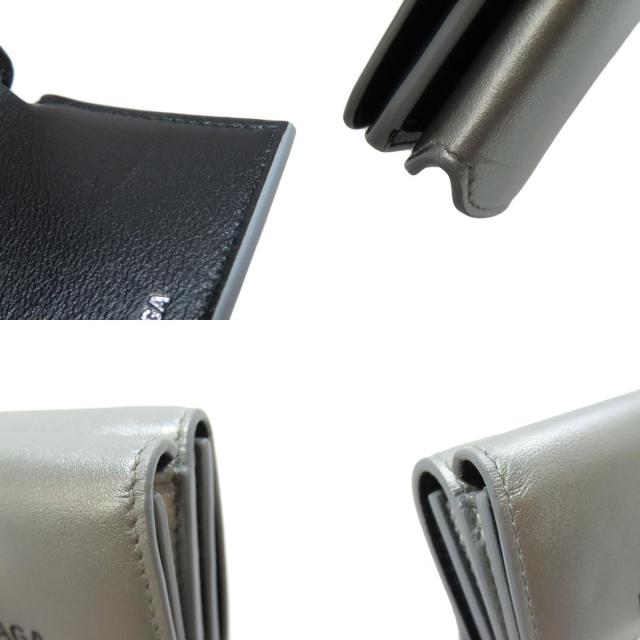 バレンシアガ 二つ折り財布（小銭入れあり） ロゴ 三つ折り財布 ミニウォレット