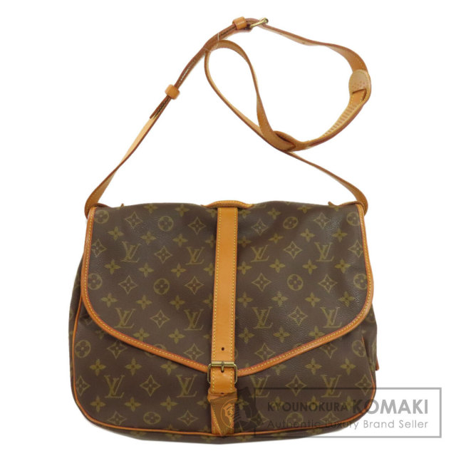 LOUIS VUITTON ソミュール35 ショルダー　モノグラム M42254 LOUIS VUITTON ルイヴィトン M42254 ソミュール35 ショルダーバッグ