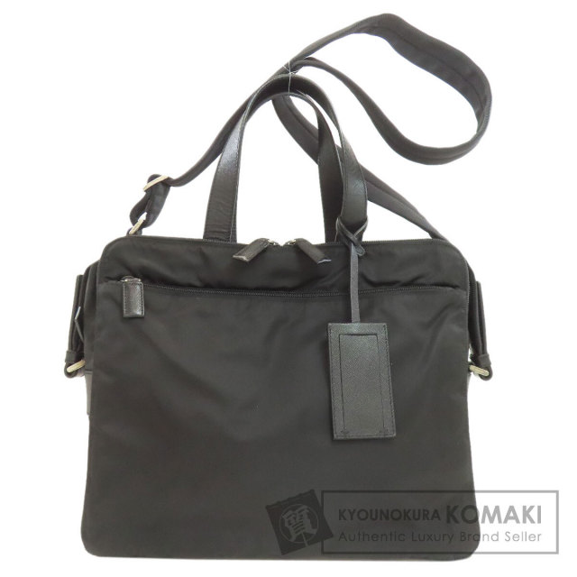 プラダ ビジネスバッグ ロゴ金具 2WAY