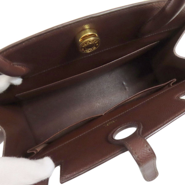 HERMES エルメス ダルヴィ ゴールド金具 ハンドバッグ クシュベル