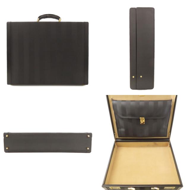 FENDI フェンディ トランク ペカン ビジネスバッグ PVC/レザー